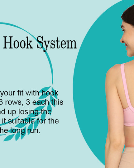 Evamomies Women's Full Cup Non Padded Feeding Bra | Nursing Bra | Maternity Bra (Pack Of 3)