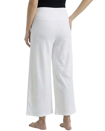 Evamomies Women's Cotton Lycra Regular Fit Maternity Palazzo for Pregnant Women Pre & Post Pregnancy