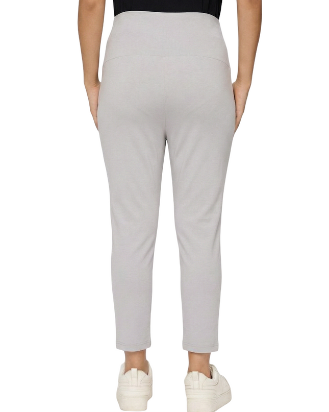 Evamomies Women's Cotton Lycra Maternity Leggings for Pregnant Women Pre & Post Pregnancy