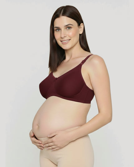 Evamomies Women's Full Cup Non Padded Feeding Bra | Nursing Bra | Maternity Bra