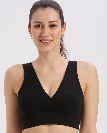 Evamomies Medium Coverage Non Padded & Non-Wired Maternity Bra