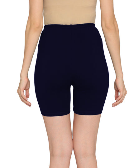 Evamomies Cotton Lycra Maternity Shorts Over The Belly for Pregnant Women for Pre & Post Pregnancy (Pack Of 1)