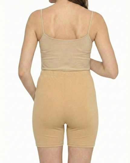 Evamomies Cotton Lycra Maternity Shorts Over The Belly for Pregnant Women for Pre & Post Pregnancy (Pack Of 1)