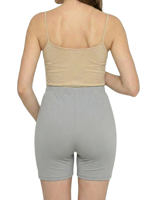 Evamomies Cotton Lycra Maternity Shorts Over The Belly for Pregnant Women for Pre & Post Pregnancy (Pack Of 1)