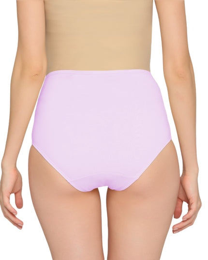Evamomies Women's High Waist Soft Comfy Cotton Lycra Maternity Panty | Pregnancy Panty | Maternity Panties (Pack of 3)