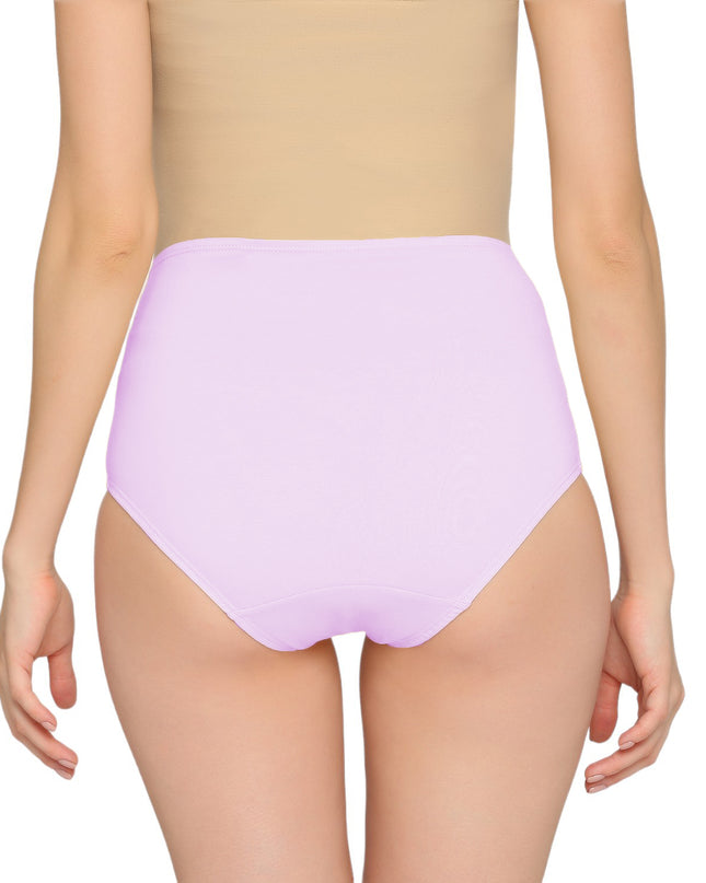 Evamomies Women's High Waist Soft Comfy Cotton Lycra Maternity Panty | Pregnancy Panty | Maternity Panties (Pack of 3)