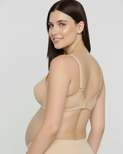 Evamomies Women's Full Cup Non Padded Feeding Bra | Nursing Bra | Maternity Bra