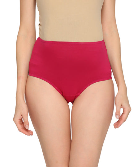 Evamomies Women's High Waist Soft Comfy Cotton Lycra Maternity Panty | Pregnancy Panty | Maternity Panties (Pack of 1)