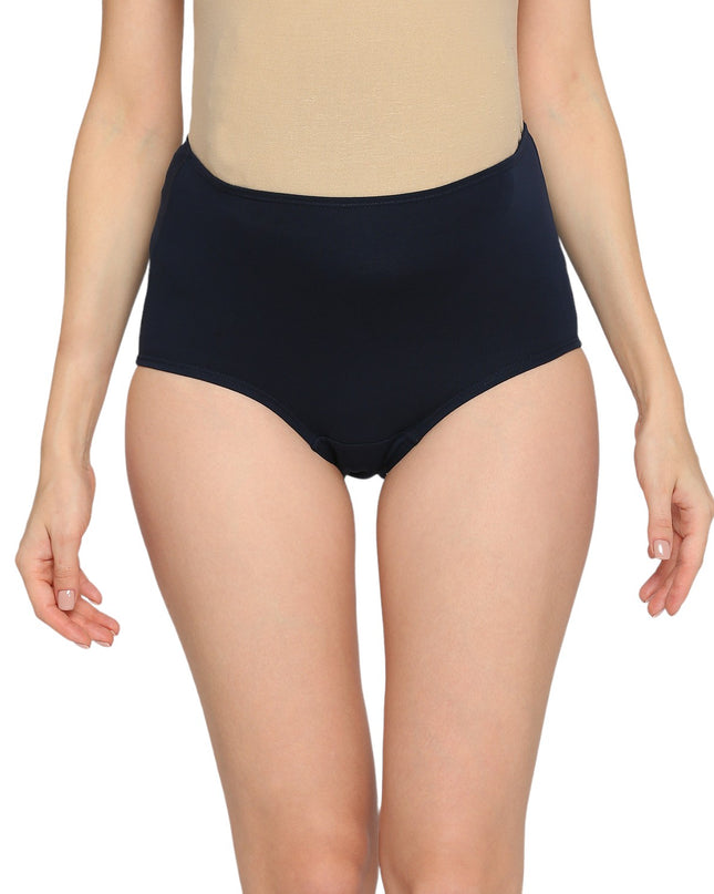 Evamomies Women's High Waist Soft Comfy Cotton Lycra Maternity Panty | Pregnancy Panty | Maternity Panties (Pack of 1)