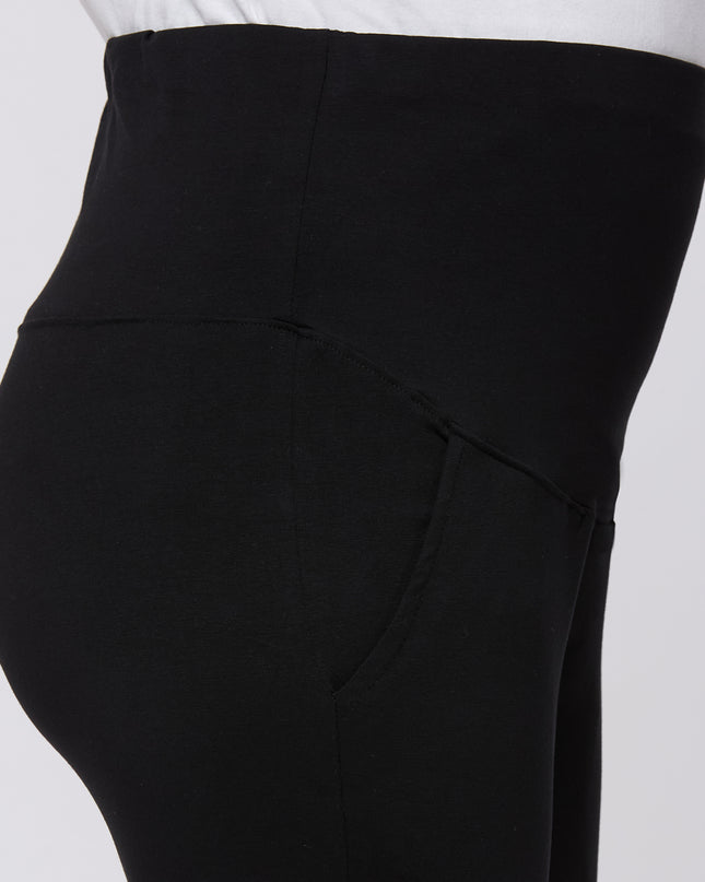 Evamomies Women's Cotton Lycra Maternity Leggings for Pregnant Women Pre & Post Pregnancy